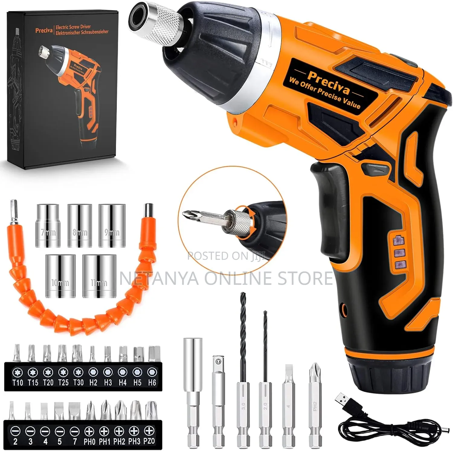 Rechargeable Portable Screw Driver