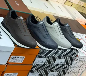 Brunello Cucinelli Calfskin Leather Sneakers
