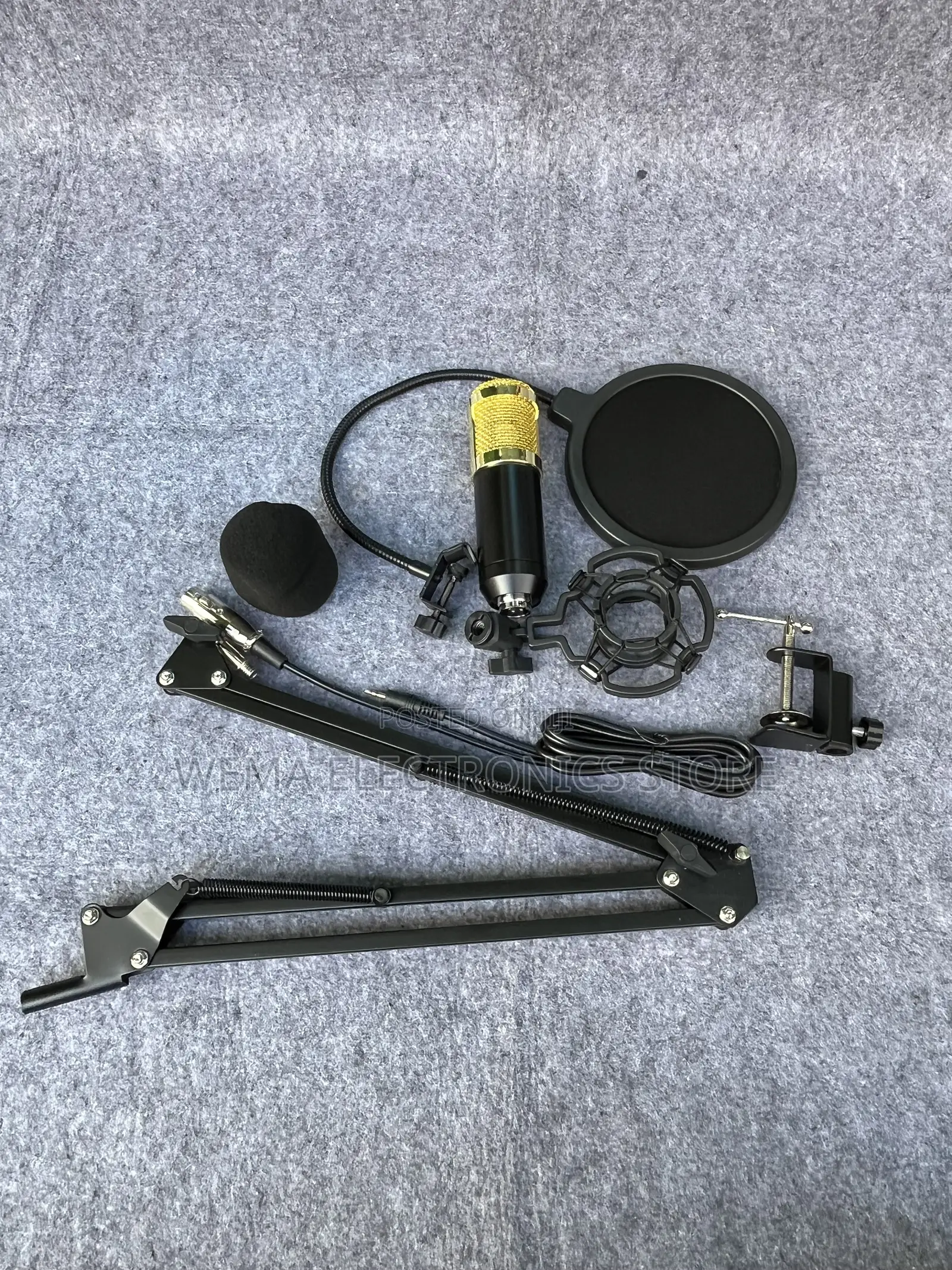 Podcast Microphone Set Bm 800