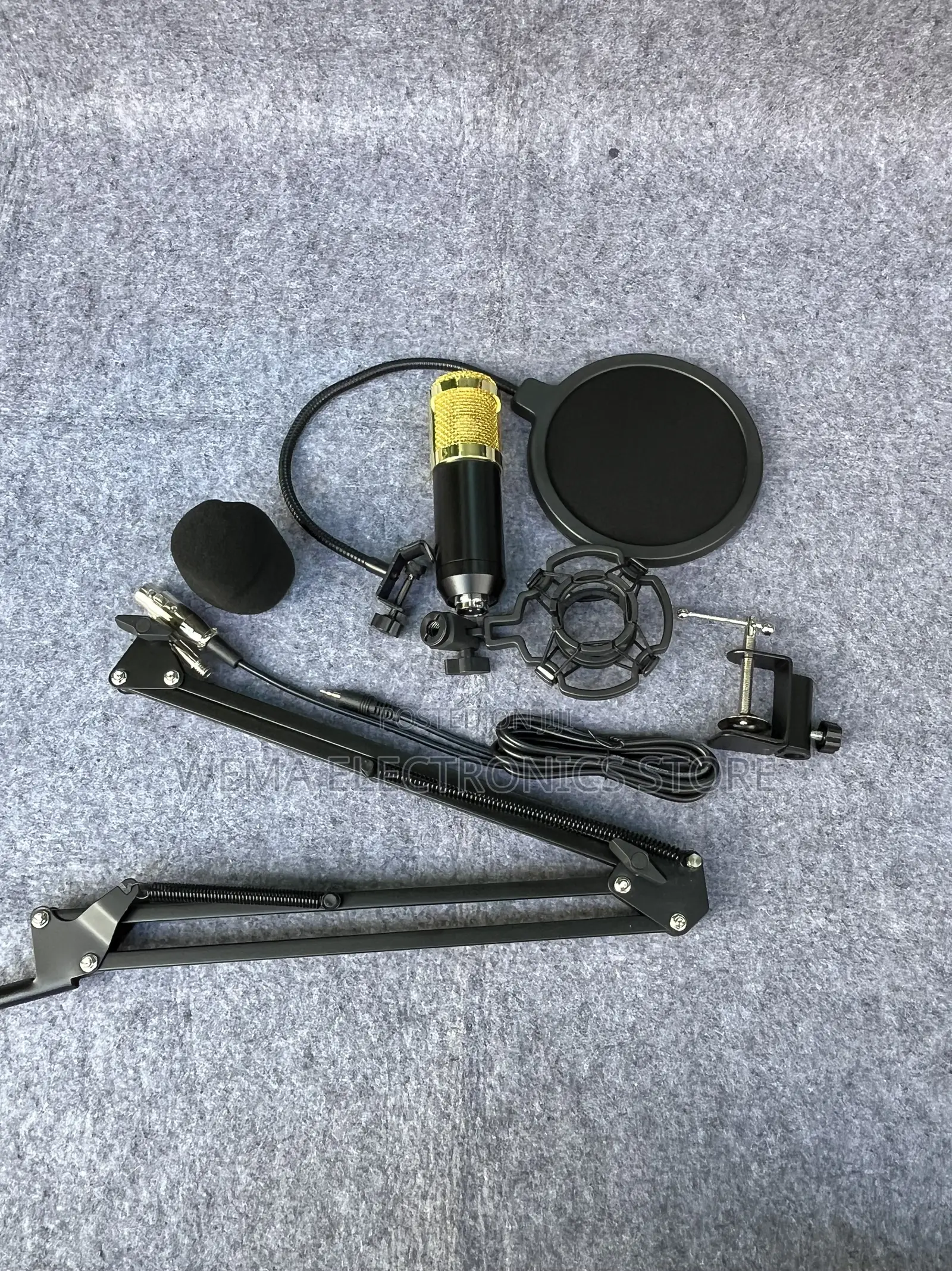 Podcast Microphone Set Bm 800