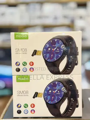 Modio Sm08 4g Smartwatch With Built-in Camera, Sim Card Slot