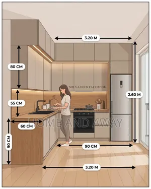 All L Shaped Kitchen Cabinets In Kampala Order In Any Colour/Material