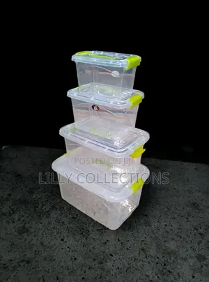 4 Piece Storage Containers