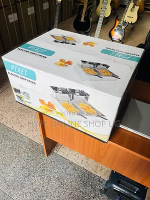 Fast Cooking During Busy Hour Double Electric Deep Fryer