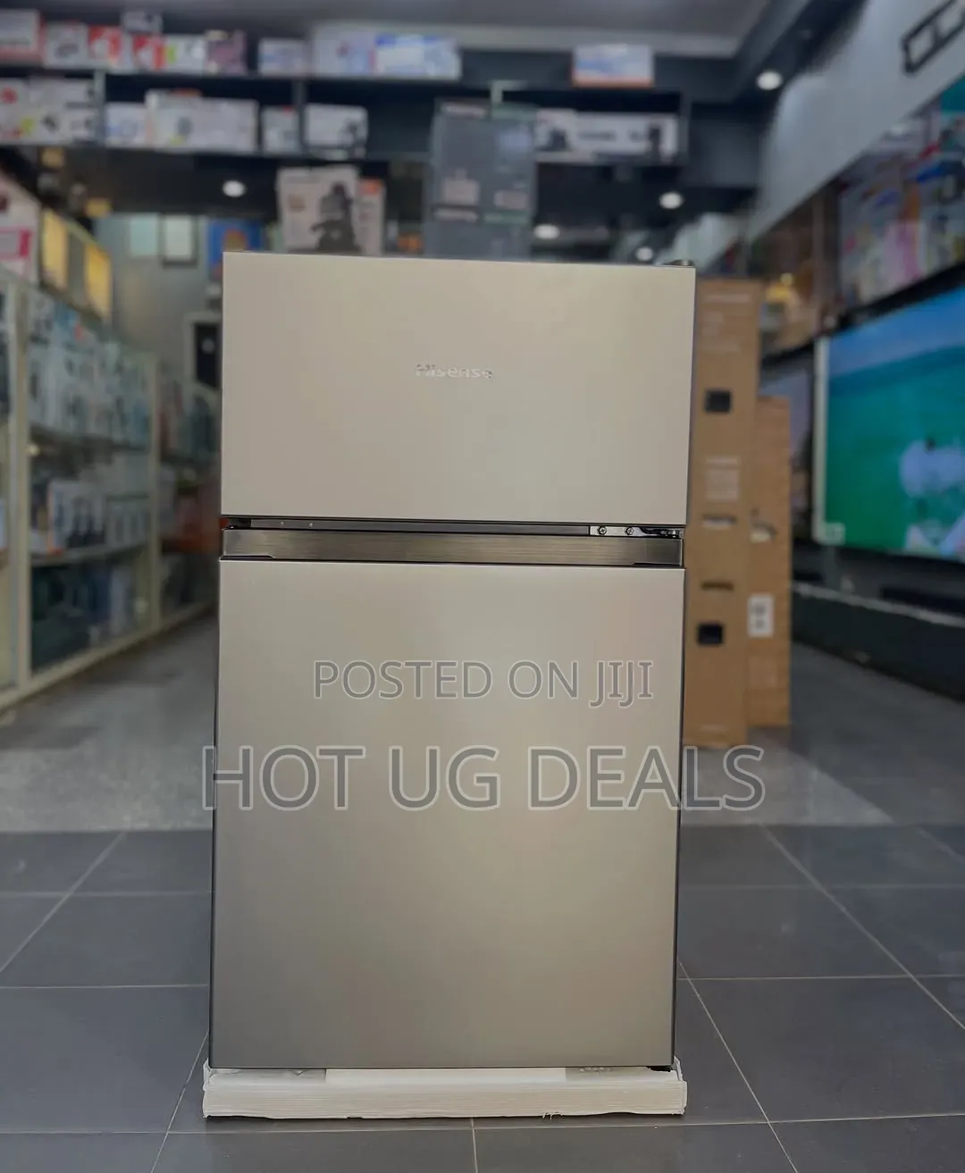 Hisense 120l / 120 Liters Rd120 Double Door Refrigerator - Silver