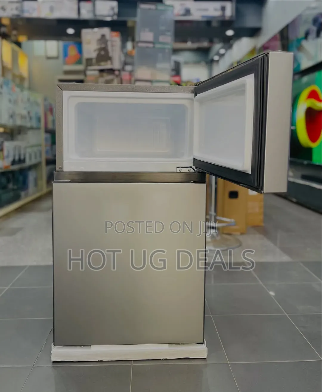 Hisense 120l / 120 Liters Rd120 Double Door Refrigerator - Silver