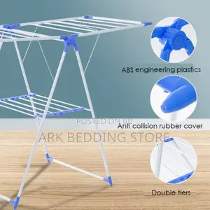 Foldable -Frame Clothes Drying Rack