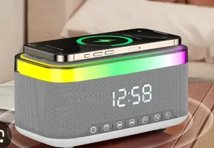 Led Wireless Speaker and Charger - Multicolor