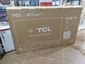TCL 50 Smart Qled Android Digital Flat Screen Flameless.