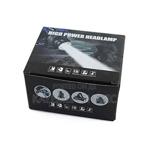 Rechargeable Bright Led Headlamp, Waterproof Camping Headtorch