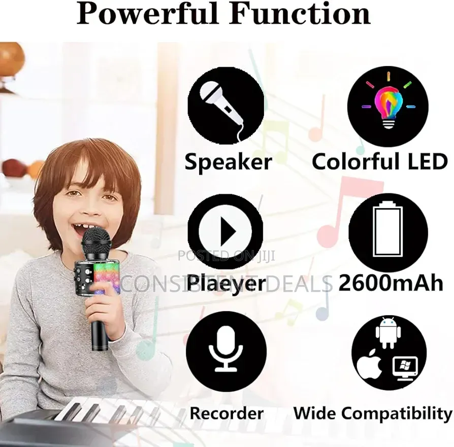 Wireless Karaoke Microphone For Kids