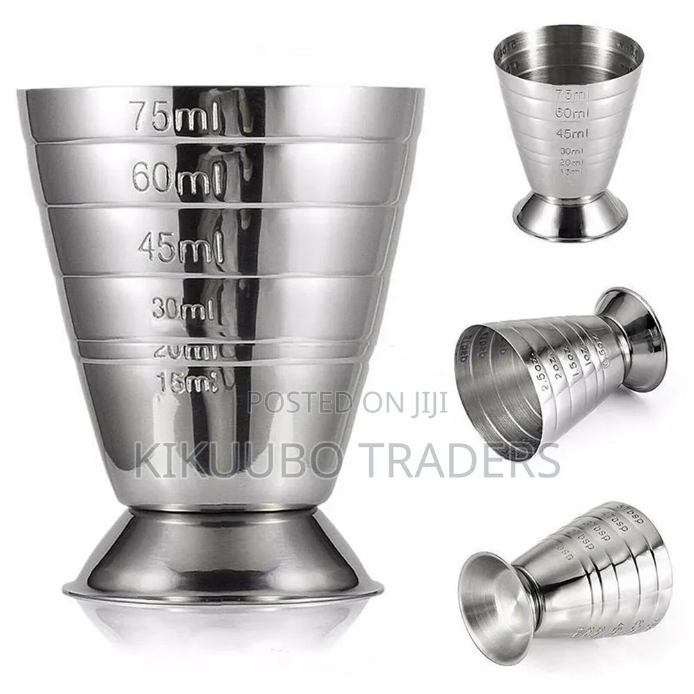 Cocktail Jigger Stainless Steel Measuring Cup