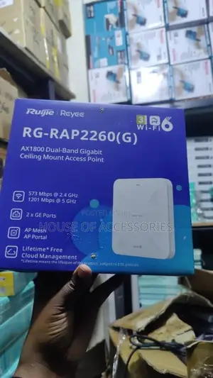 Rg- Rap 2260g Ax1800 Dual Band Gigabit Ceiling Mount Access Point