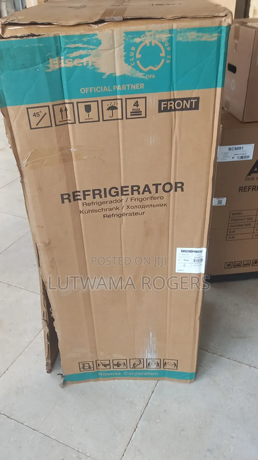 Hisense Fridge 229ltrs