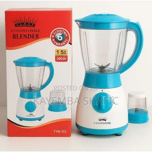 1.5l- 2 in 1 Blender With Grinding Machine Tyb 313 Model – Blue