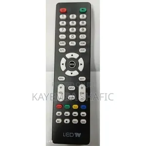 Universal Tv Remote Controller For Smart Tvs. - Black.