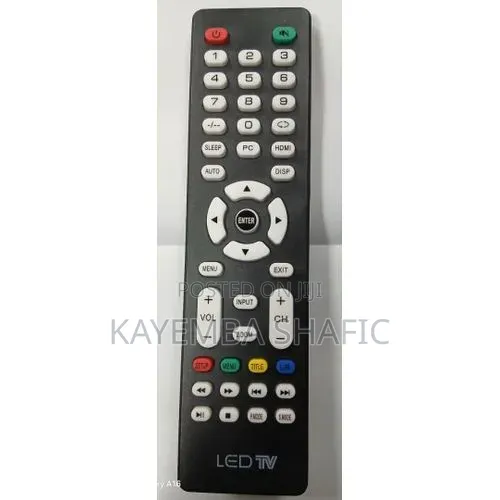 Universal Tv Remote Controller For Smart Tvs. - Black.