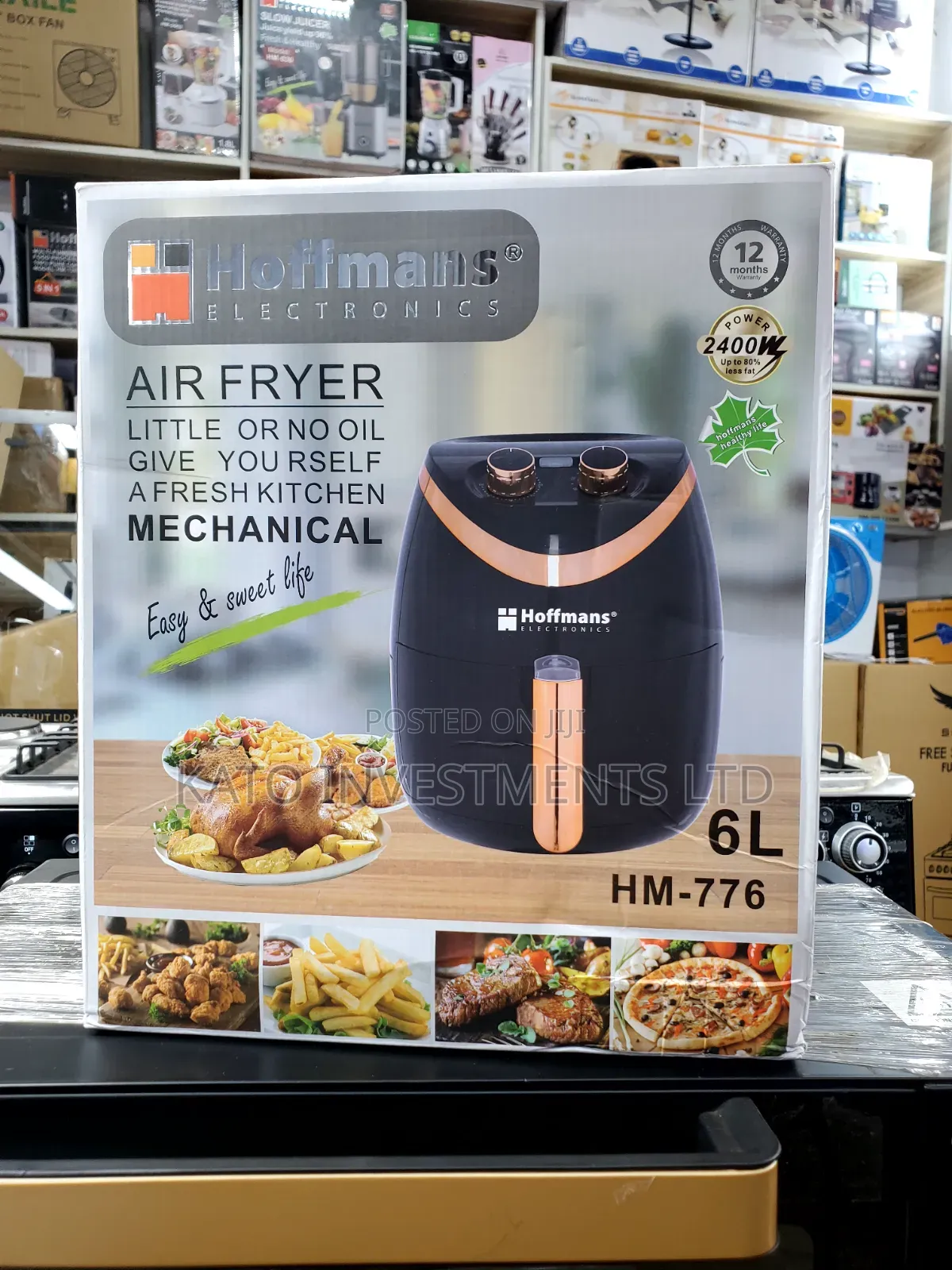 Hoffman 6l Manual Airfryer Hm 776