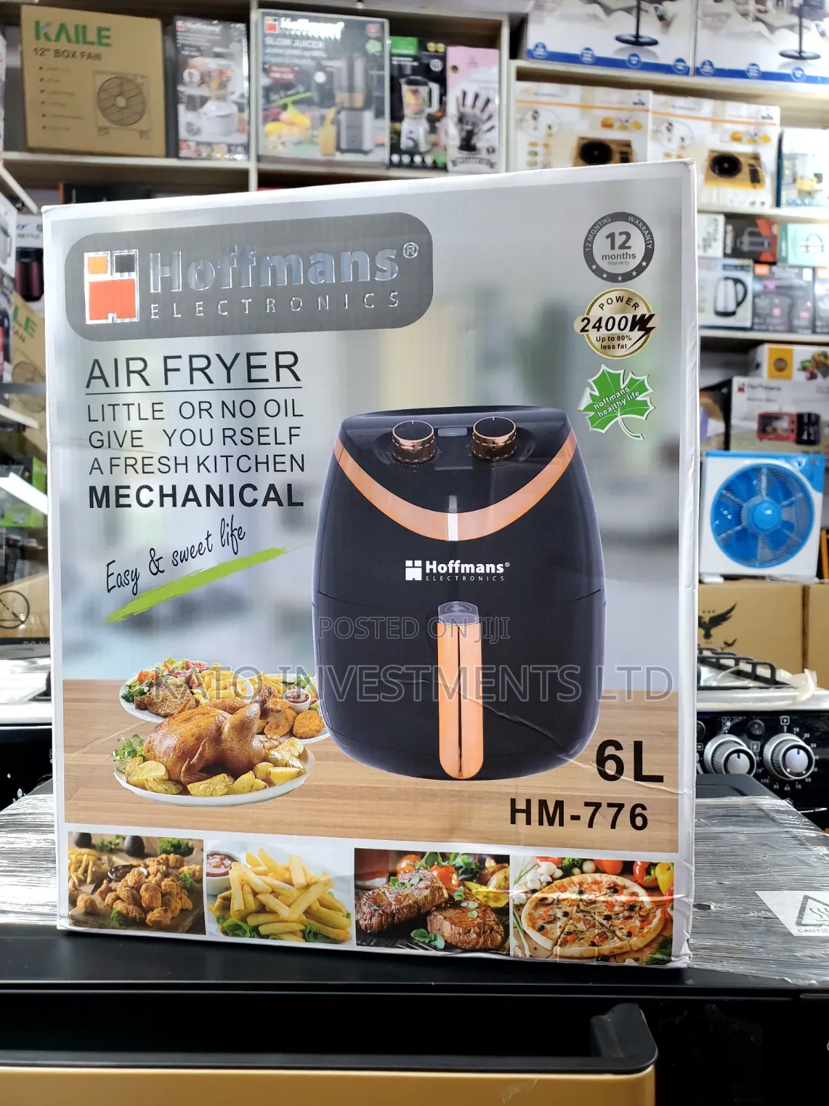Hoffman 6l Manual Airfryer Hm 776