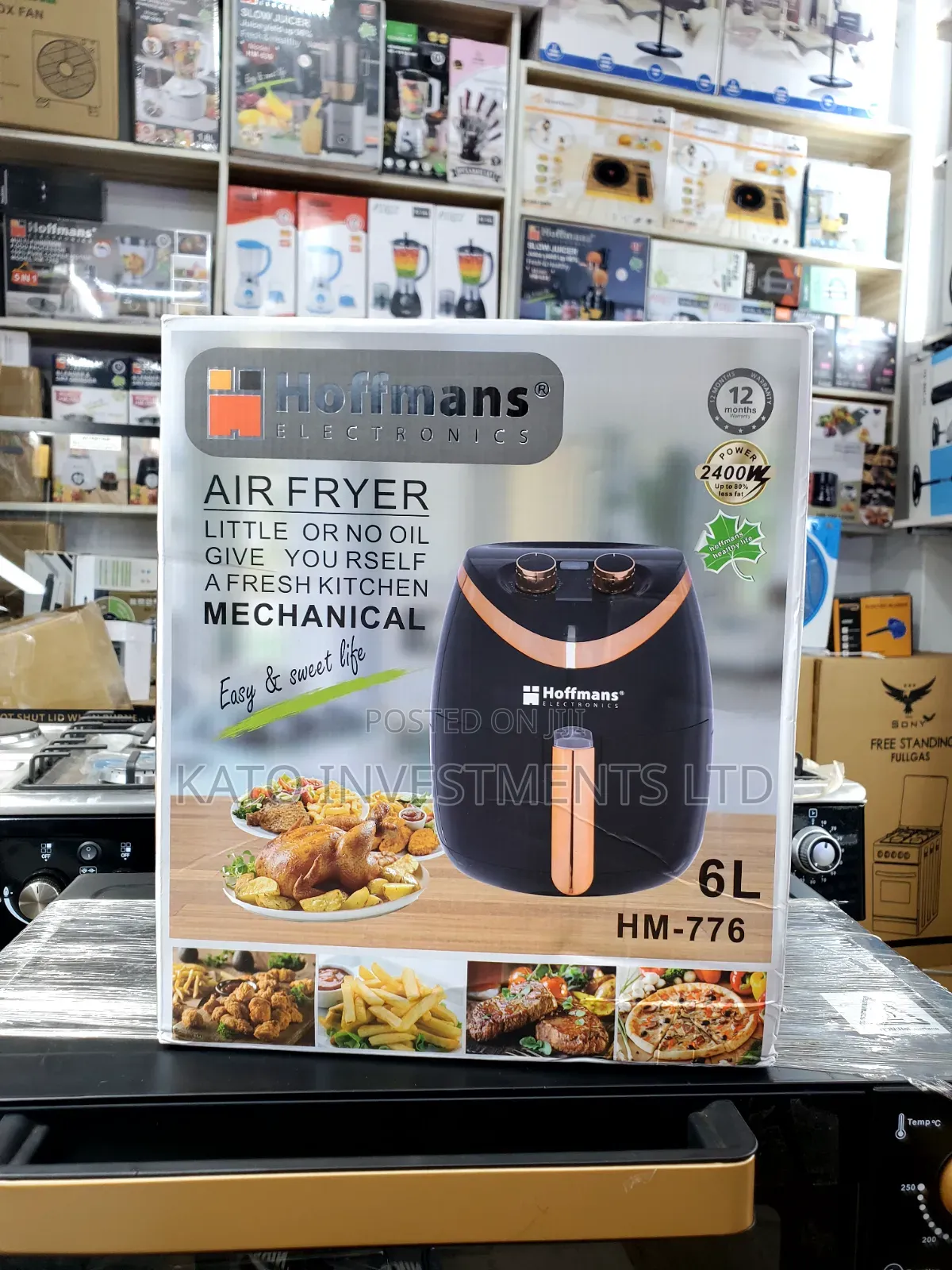 Hoffman 6l Manual Airfryer Hm 776