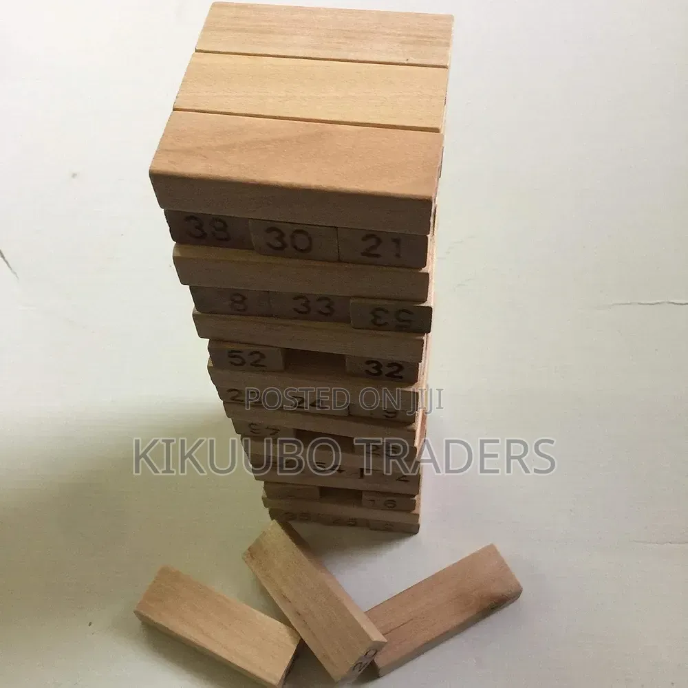 Blocks, 54 Wooden Pieces