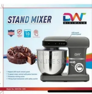 Digiwave Promaster 10l Planetary Stand Mixer With Led Touch Control