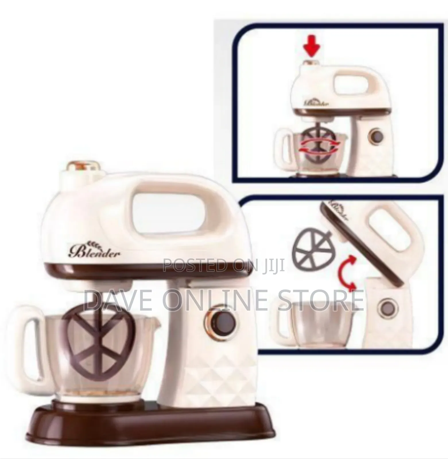 Charming Toy Stand Mixer With Mixing Bowl