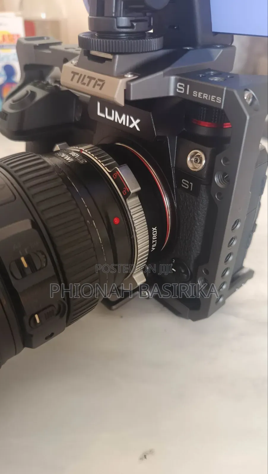 Camera Panasonic S1, Ef Adopter Ring, Compatible Eith Canon Lenses