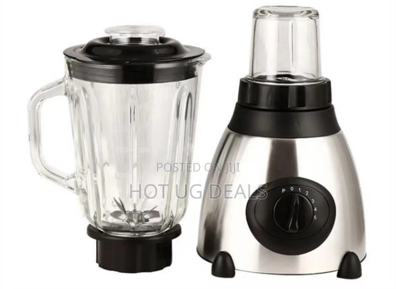 2 in 1 Electric Juice Glass Blender With Jar