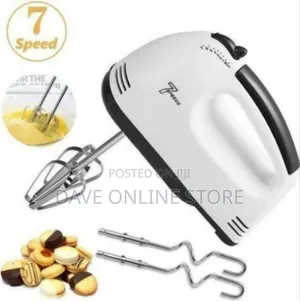 7 Speed Egg Beater, Hand Mixer