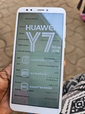 Huawei Y7 Prime 2018 64 GB Blue