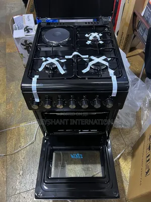 Pixel 50×50 Cooker Featuring 3 Gas Burners and 1 Electric Hot Plate