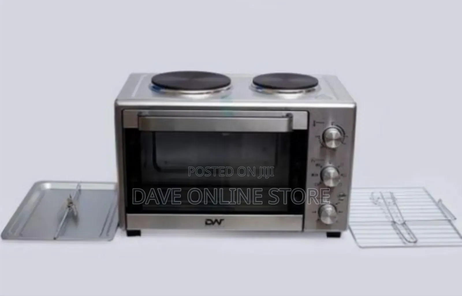 Digiwave Multi-Function Electric Oven With Dual Hot Plates