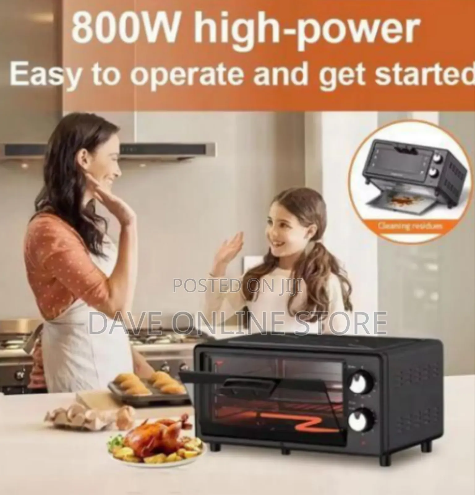 Sokany Compact Toaster Oven, 15l