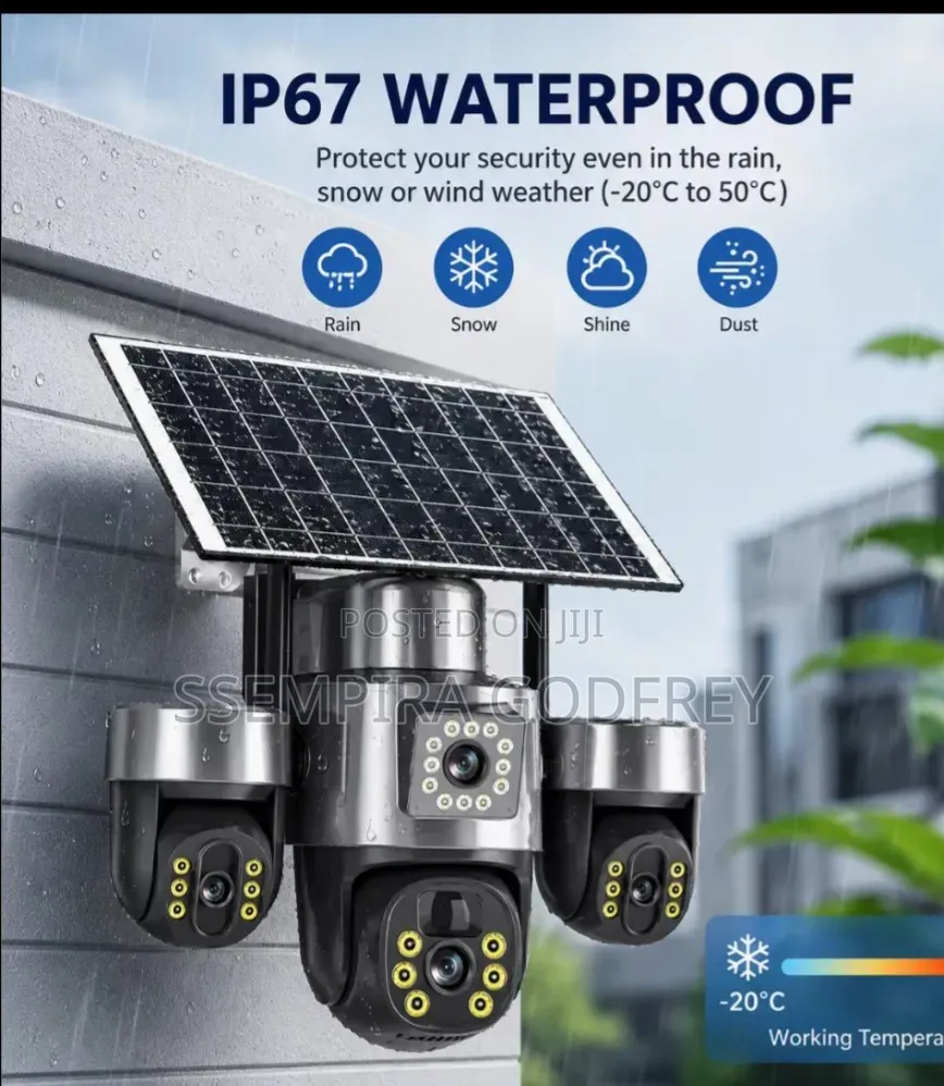 Ip Waterproof Solar 5g Security Camera