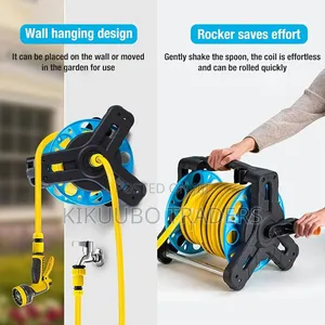 30m Portable Hose Reel With 1/2" Hose Pipe N Sprinkler