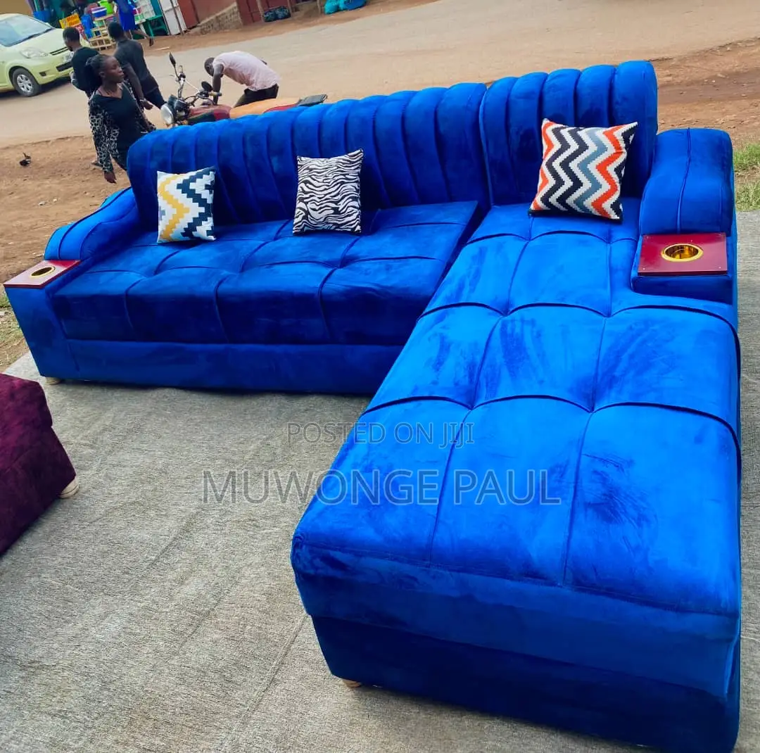 Min L Sofas for Sale With Arm Cup Holders With Pillows