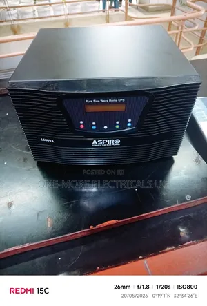 Backup Inverter Pure Sine Wave 1600va /24volts