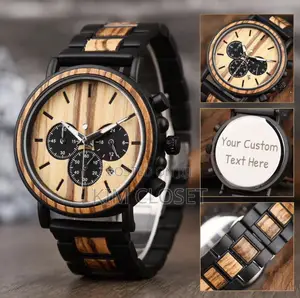 Wooden Straped Watch