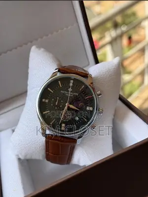 Silver and Brown Strap