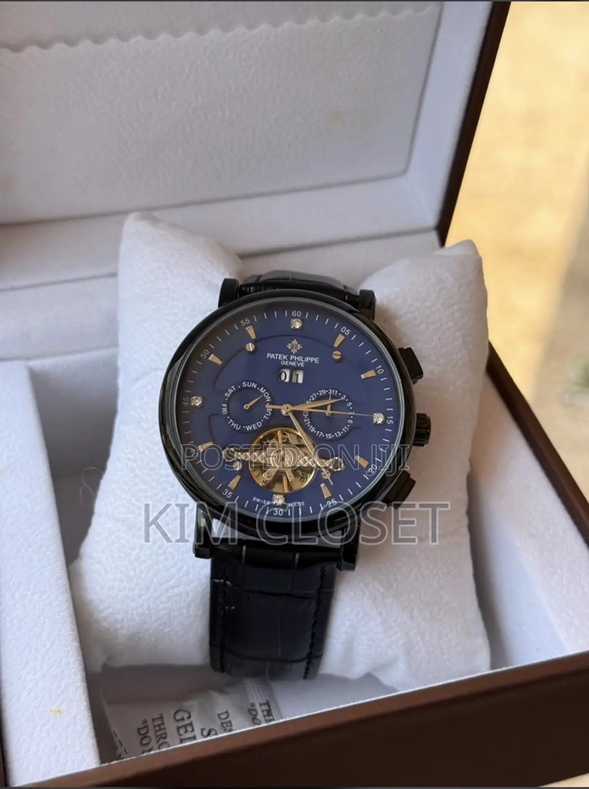 Automatic Transmission With Blue Dial
