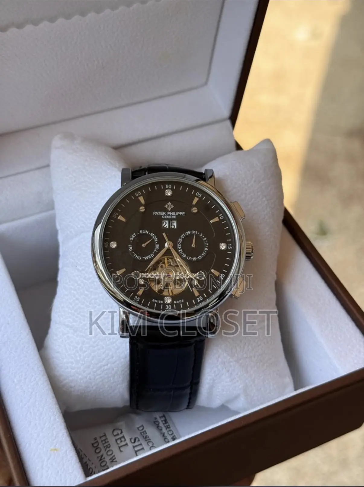 Black Dail Watch