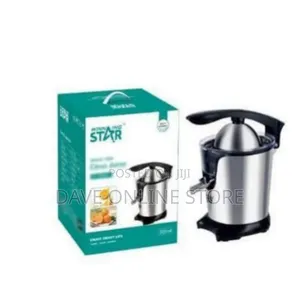 Winning Star Electric Citrus Juicer With Stainless Steel Finish, 300ml
