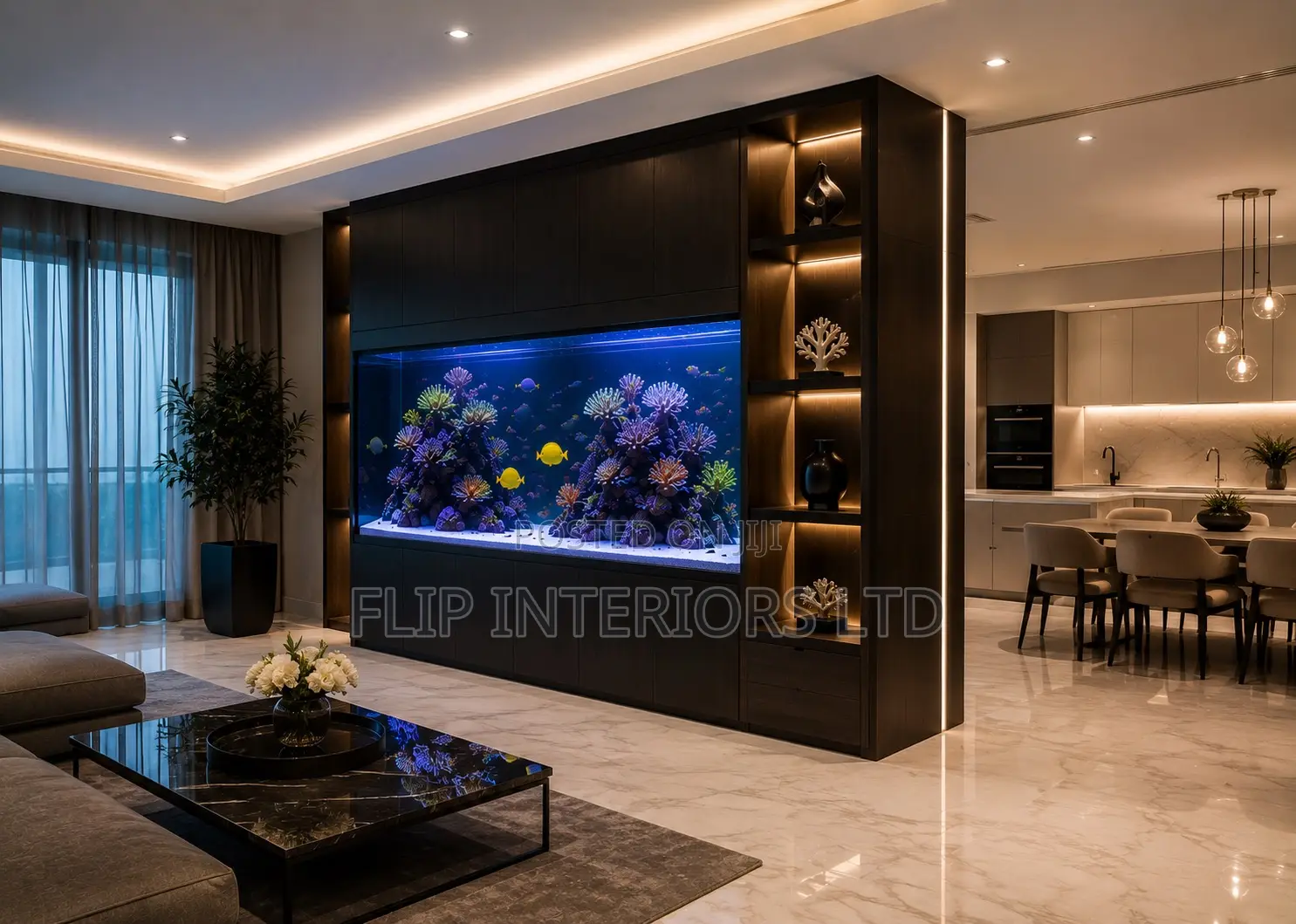 Stylish Home Office Aquarium Decoration Solutions