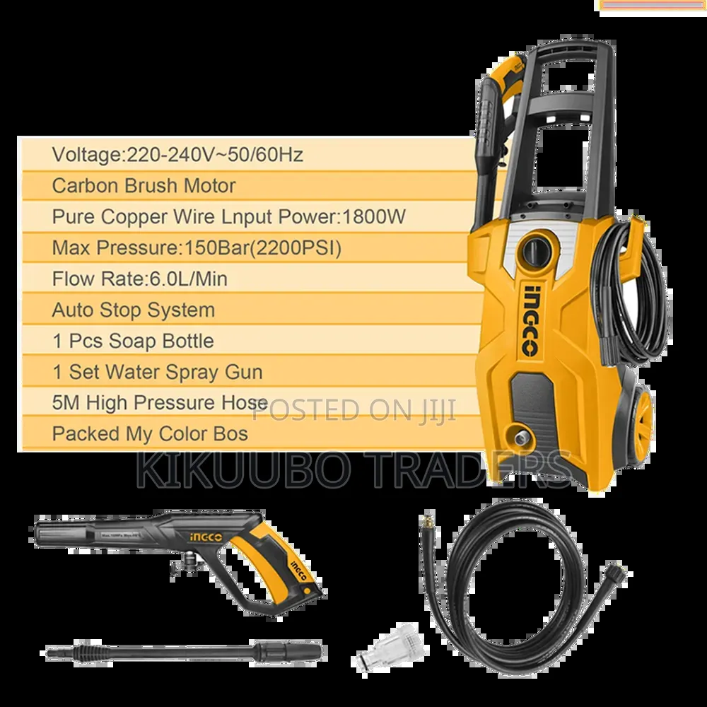 Ingco Hpwr18008 High Pressure Washer