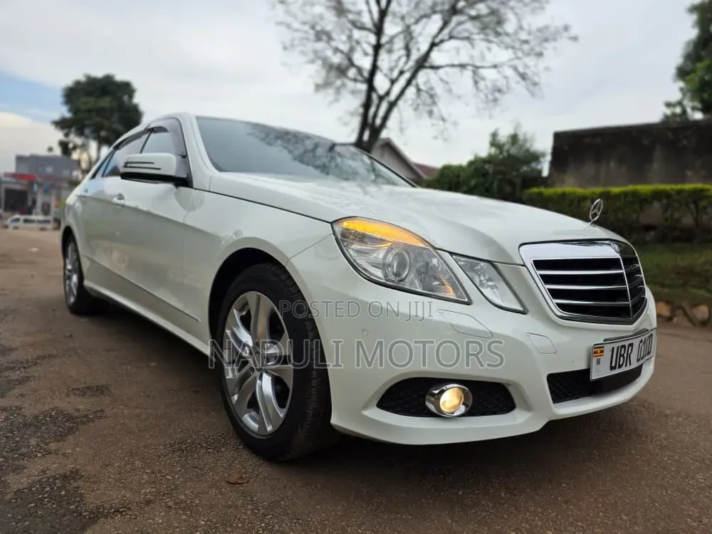 Mercedes-Benz E350 2012 White
