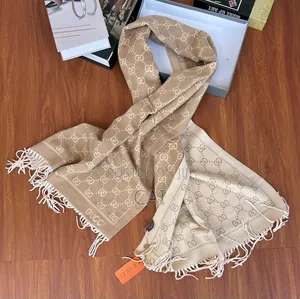 Gucci New Nikky Wool Gg Monogram Web Scarf
