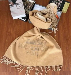 Hermès New Libris Cashmere Scarf