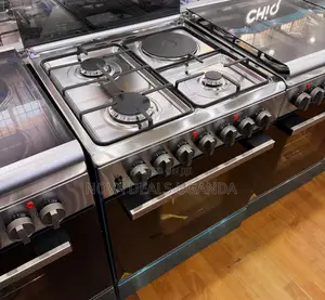 Hisense Auto Ignition50x50 Cooker 3gas+1electric Electric Oven, Grill