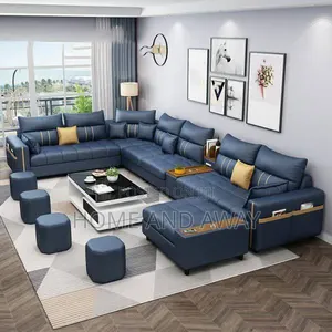 Blue Shade U Sofas 10 Seaters From 2,500,000/- With Free Delivery